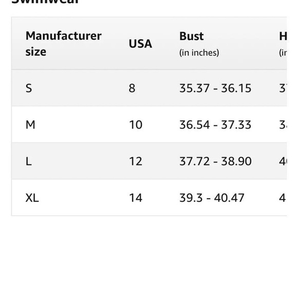 Striped Navy/White One Strap Bikini Med. - Picture 7 of 8